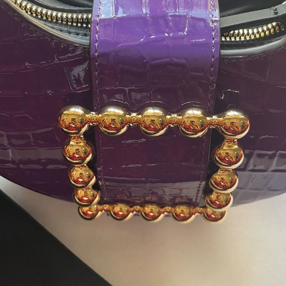 LES PETITS JOUEURS Cindy Buckle Top handle bag - Picture 3 of 4